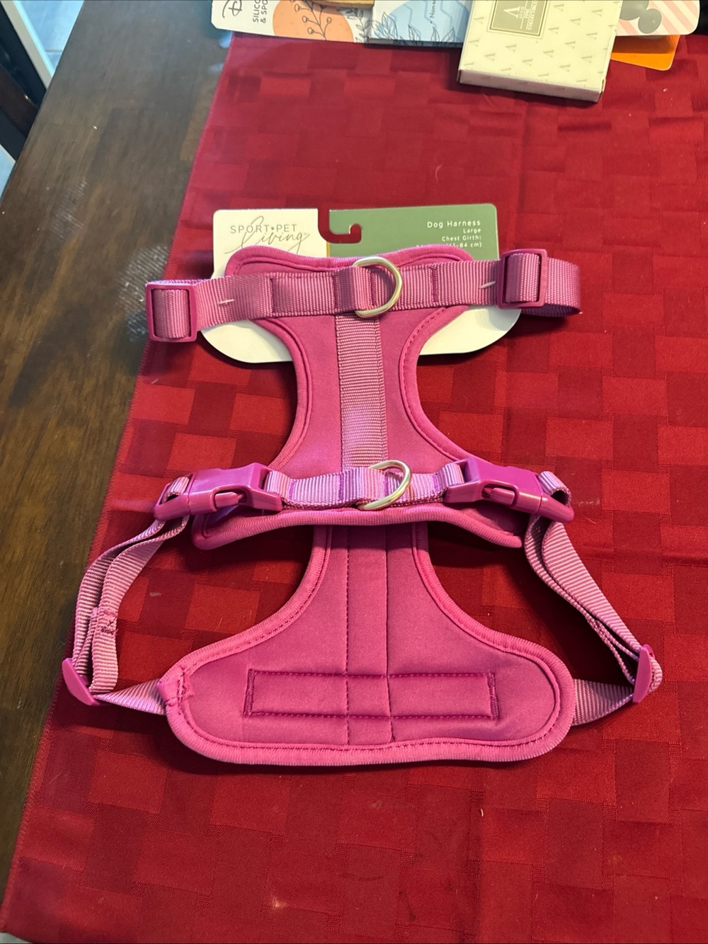 Pink Dog Harness